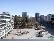 Näkymä asunnon parvekkeelta