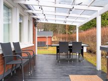 viihtyisä terassi