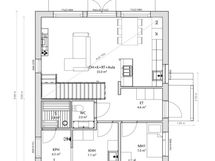 1. kerros, suunnitelma