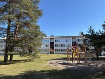 Taloyhtiön iso ja rauhallinen piha