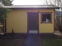 Etupihan varasto kuntosalina