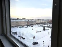 Näkymä olohuoneen ikkunasta