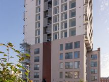 Talon toisessa kerroksessa on asukaspiha.