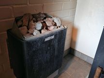 Sauna, sähkökiuas