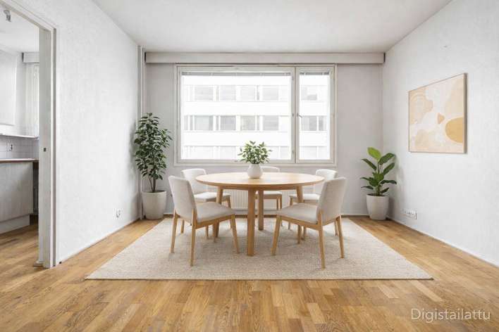 Kerrostalo, 1h+kk, 32 m², Linjat, Helsinki