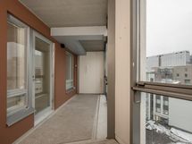 Iso lasitettu parveke