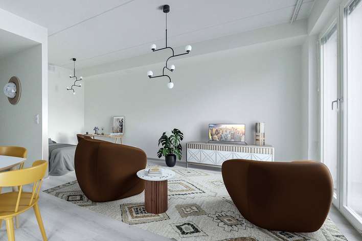 Kerrostalo, 1h+kt, 36 m², Oulunkylä, Helsinki