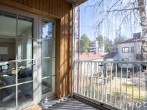 Lasitettu parveke