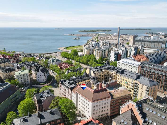Kerrostalo, 4h+k, 105 m², Punavuori, Helsinki
