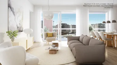 Kerrostalo, 3h+kt+s, 82 m², Ranta-Tampella - Όψη 3