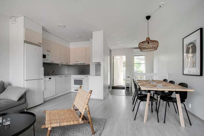 Rivitalo, 3h, k, rt, kph, s, wc, vh, ulkovarasto, piha, 73,5 m², Nupuri – pohled 3