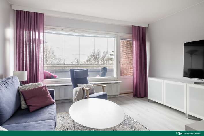 Kerrostalo, 2h, keittokomero, kylpyhuone, lasitettu parveke, 48,5 m², Viherlaakso, Espoo