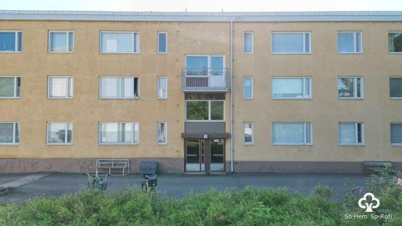Kerrostalo, 1h+k+kph, 35 m², Keskusta, Hanko