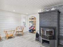 Takkahuone kellarissa