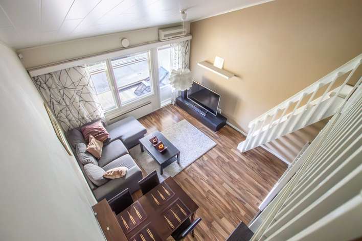 Rivitalo, 1-2h+k+kph/s+parvi+vh, Lasitettu parveke, 41,5/61,5 m², Messukylä, Tampere