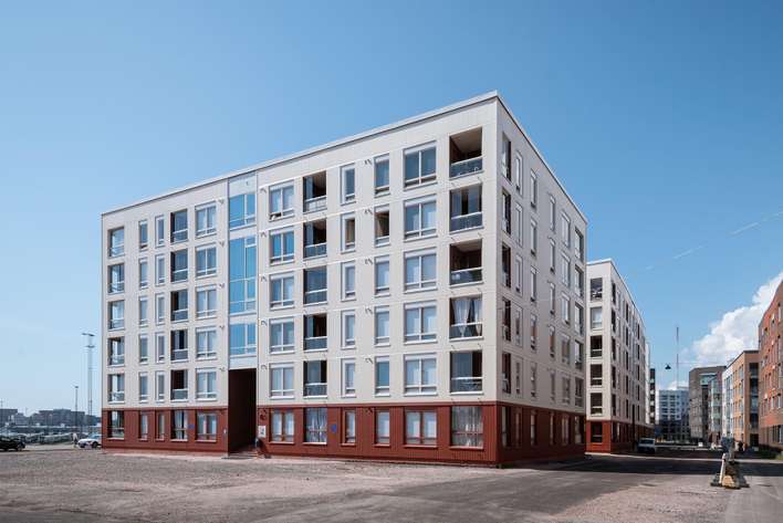 Kerrostalo, 2 h + kt, 43,5 m², Pasila, Helsinki