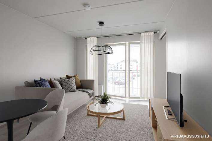 Kerrostalo, 2H+KK, 42 m², Leinelä, Vantaa