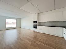 Uutta vastaavassa kunnossa oleva kolmio, josta esteetön merinäköala länsi/luoteen suuntaan.