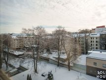 Näkymä makuuhuoneesta