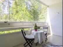 Lasitettu parveke