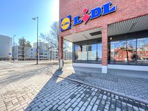 Lidl sijaitsee vain muutaman sadan metrin päässä kotoa