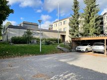 Näkymä sisäpihalta