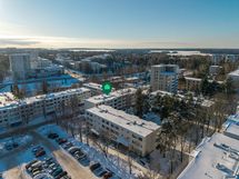 Loistava sijainti Lippulaivan ja metroaseman läheisyydessä