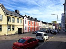 näkymät parvekkeelta Konepajan suuntaan