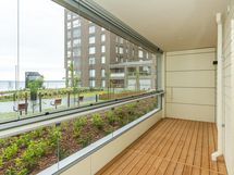 Iso lasitettu parveke