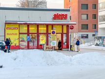 Havukosken alepa n. 350m päässä kodista.