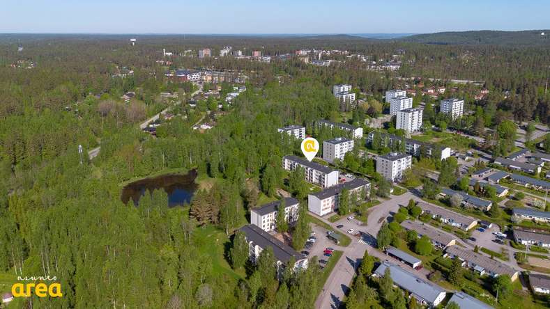 Kerrostalo, 3h+k+lasitettu parveke, 73 m², Hedelmätarha, Hollola