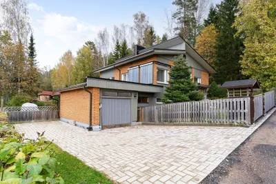 Omakotitalo, 4h,k,rt,vh,pukuh.,ph,s,var,at,2xlasiterassi, 110/149 m², Talvisilta - Vue 2