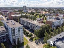 Ilmakuvaa Heinäpäähän päin.