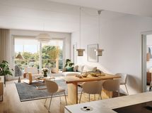 Visualisointikuva kodista C 15 (3-4h+k+s, 92 m²)