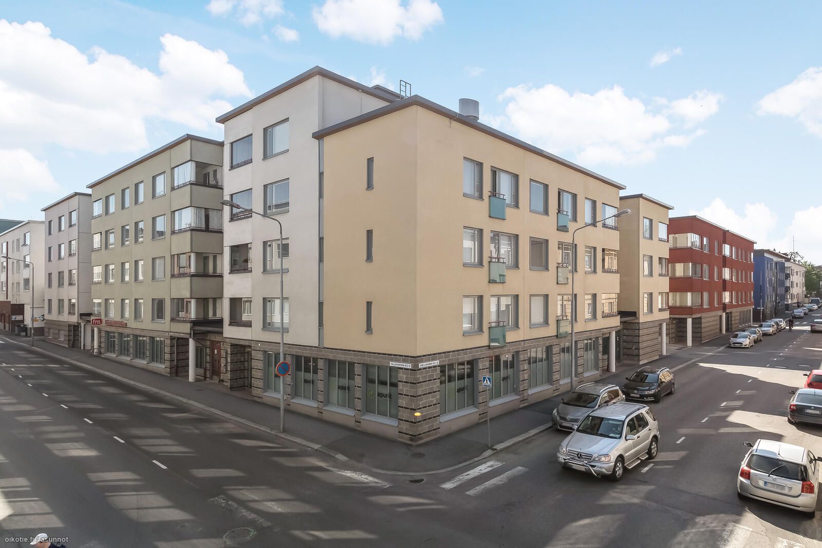 54 5 M Tulliportinkatu 8 70100 Kuopio Kerrostalo Kaksio Vuokrattavana Oikotie 15600351