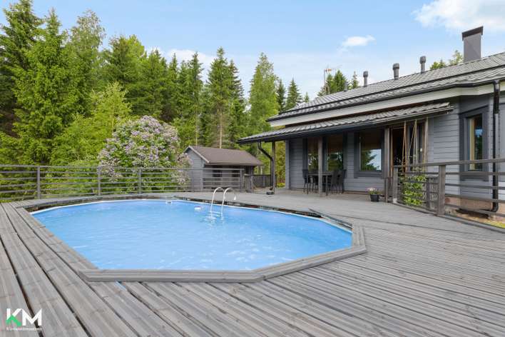 Omakotitalo, 3h, k, vh, kph, s, 2x erill. wc, lämmin terassi, kuisti, 163 m², Tennilä, Hollola