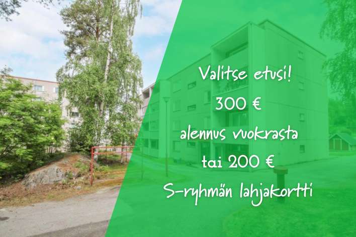 Kerrostalo, 2h+k, 54 m², Rypysuo, Kuopio
