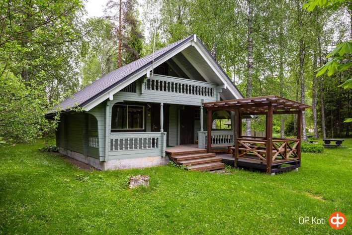 Loma-asunto, 2h+k+s, 43,8/65,0 m², Lapinkylä, Kirkkonummi