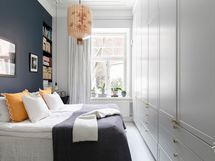 1. makuuhuoneen rauhallista tunnelmaa