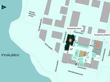 Tampereen Vieno - asemapiirros