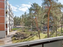 Näkymät siistille sisäpihalle
