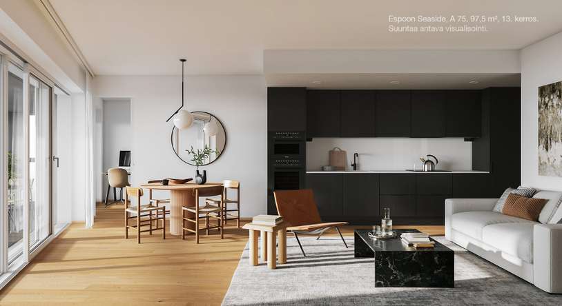 Kerrostalo, 4h+kt+s, 96,5 m², Keilaniemi, Espoo