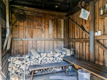 Savusaunan pukeutumistila