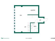 Suuntaa antava pohjakuva.