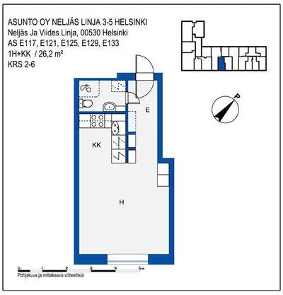 Apartment in HELSINKI - Näkymä 3