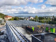 Näkymä parvekkeelta Kallavedelle