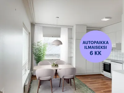 Kerrostalo, 2H+K+S, 66 m², Martti
