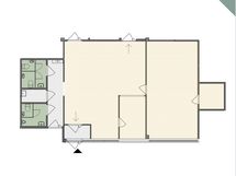 130 m² toimisto
