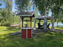 Kaivo kukkien kasteluun