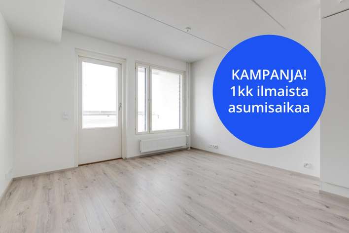 Kerrostalo, 1H+KT, 26 m², Pääskyvuori, Turku